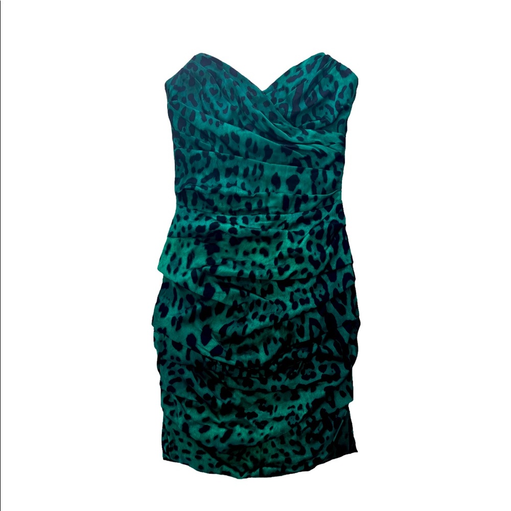 Authentic Dolce & Gabbana Silk Strapless Dress
